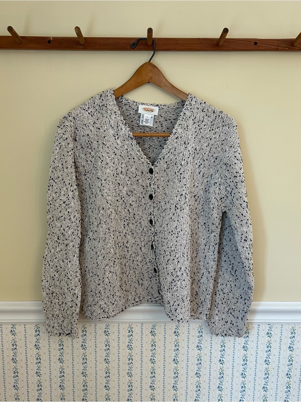 VINTAGE Talbots Spackled Cardigan Sweater